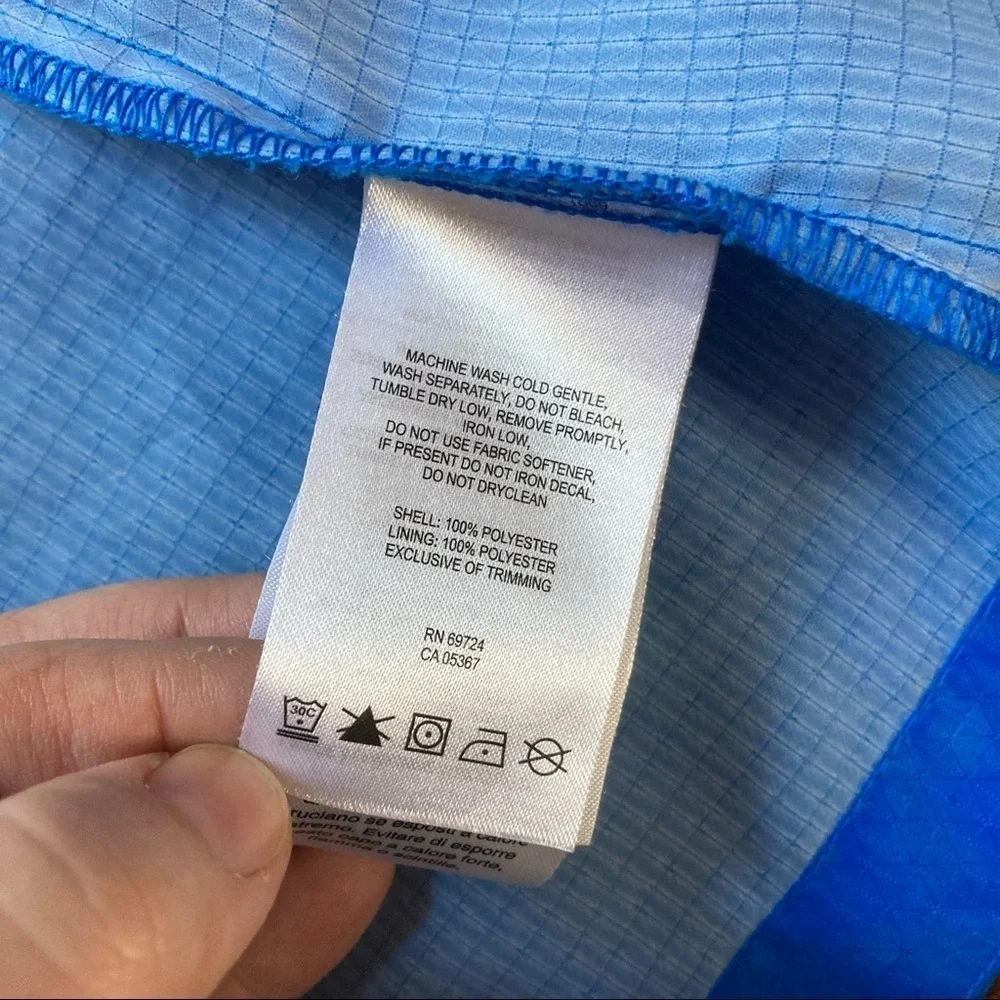 Columbia blue‎ windbreaker size L (10/12)